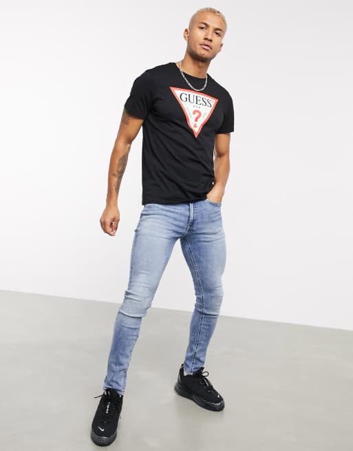 Guess shirt outlet triangle