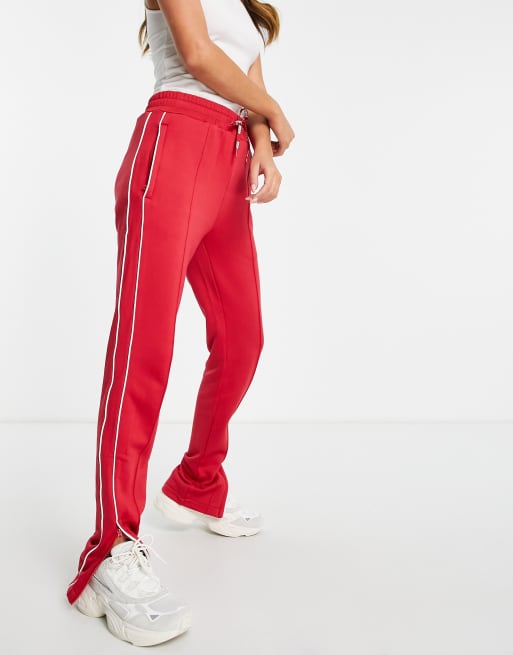 Nautisk Ambient fordel Guess track pant in red - part of a set | ASOS