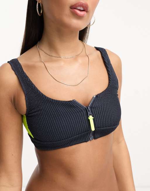 Guess Logo Sports Bra-Black - Women