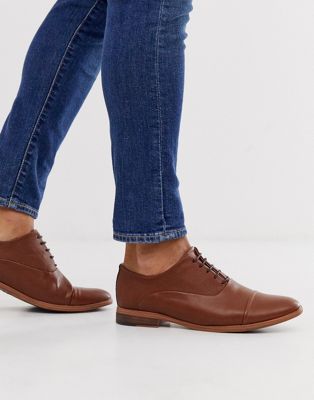 Gyldenbrune Oxford-sko fra New Look-Tan