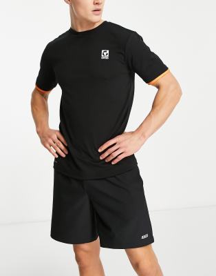 Gym - 365 Active - T-Shirt Nera-Nero