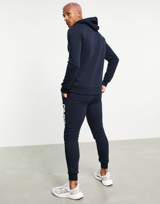 Gym 365 jersey tracksuit in navy | ASOS