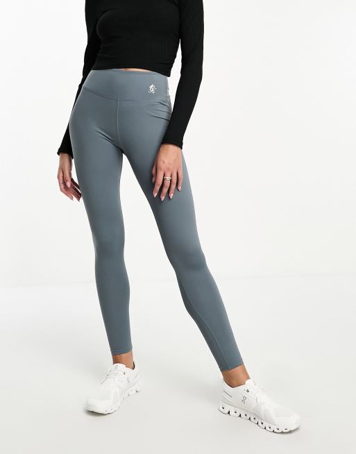 ASOS 4505 square neck long sleeve top with inner bra in soft touch