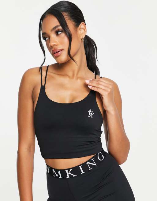 Gym King 365 Long Line Tank - Black – GYM KING