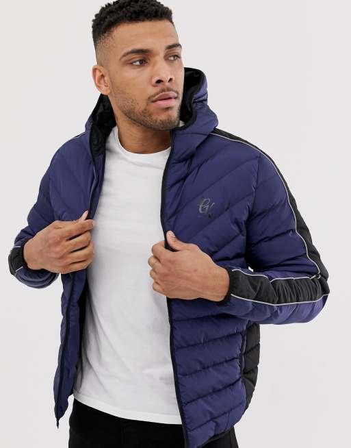 Gym King axwell hooded puffer jacket | ASOS