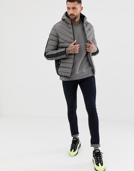 Gym king axwell hot sale hooded puffer jacket