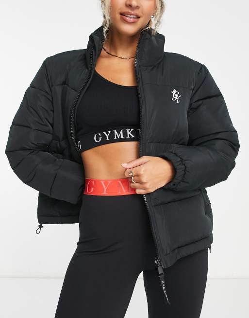 Gym King - Core 365 - Gewatteerd jack in zwart 