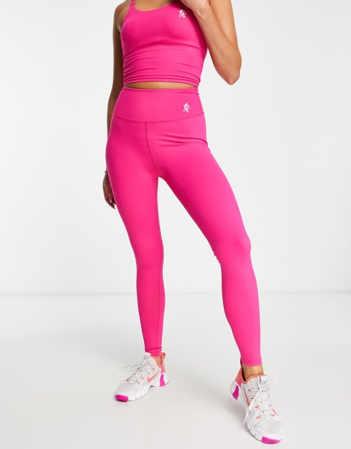 pink leggings gym