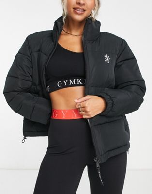 Gym King Core 365 puffer jacket in black