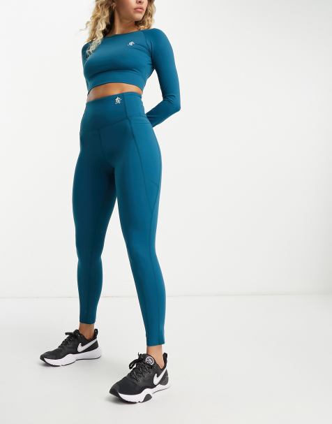 Gym King Established Jersey Legging - Deep Forest Green – GYM KING