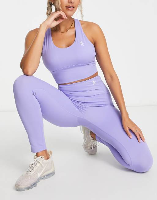 Lilac sports outlet leggings