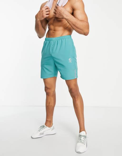Gym King – Energy – Shorts in Blaugrün 