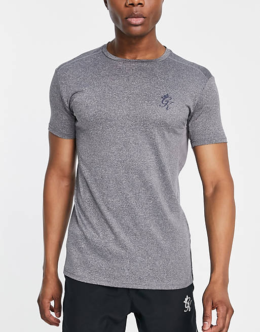 T-Shirts & Vests Gym King Energy t-shirt in grey marl 
