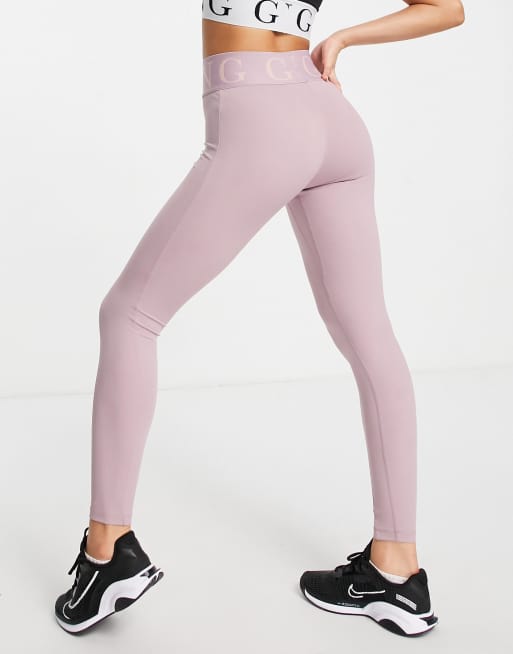 Gym King – Focus – Rosa leggings, 2 av 4