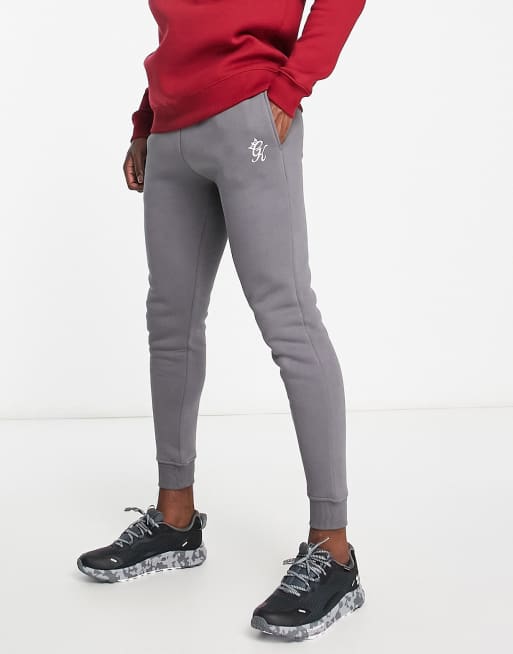 Gym King Fundamental fleece jogger in grey ASOS