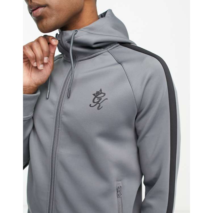 Gains GymX Hoodie: Slate Grey