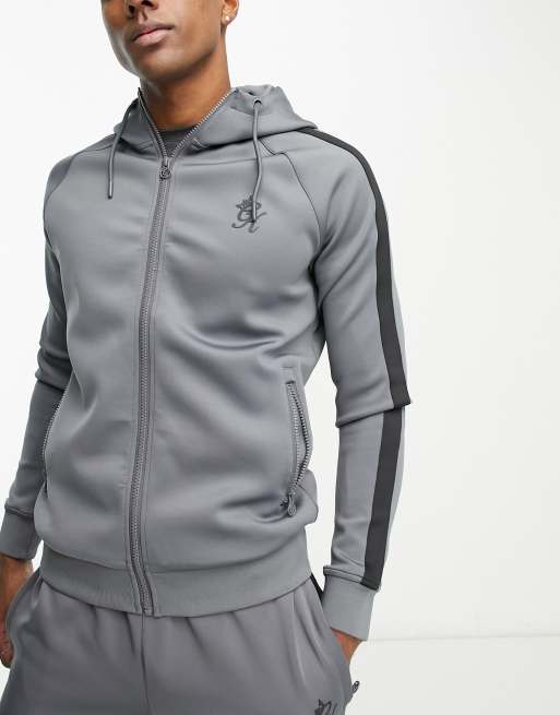 Grey on sale gym jacket