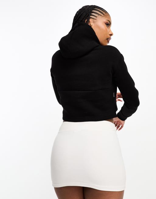 Plt cropped outlet hoodie