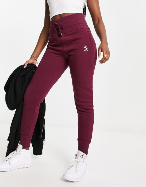 Gym King - Fundamental Sky - Joggingbroek in donkerrood