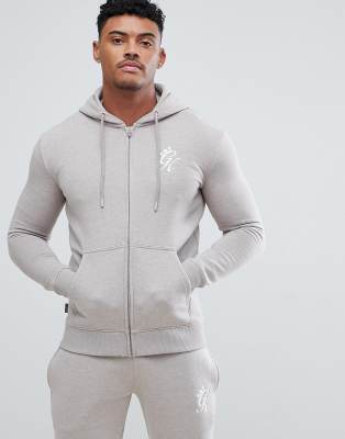 Beige gym king tracksuit online