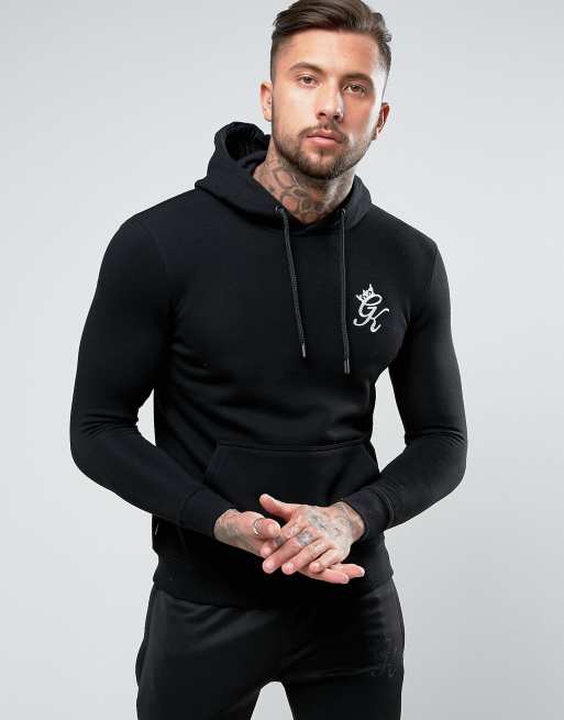 Gym King Set med svart träningsoverall med logga , 2 av 3