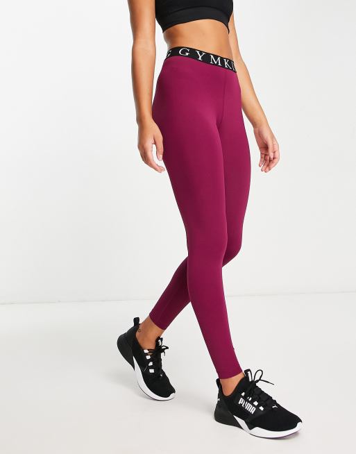 Nike Pro Training Crossover Leggings In Black And Pink, ASOS