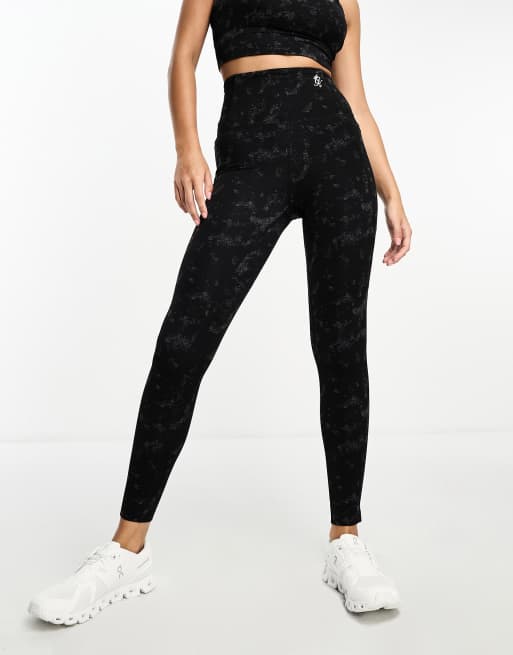 Gym King Inception printed leggings in black | ASOS