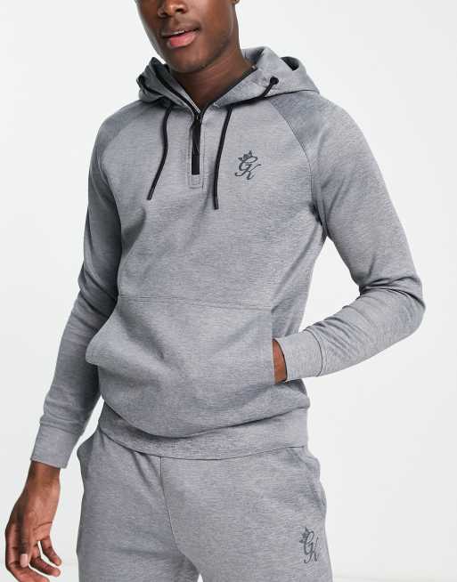 Grey gym king on sale hoodie