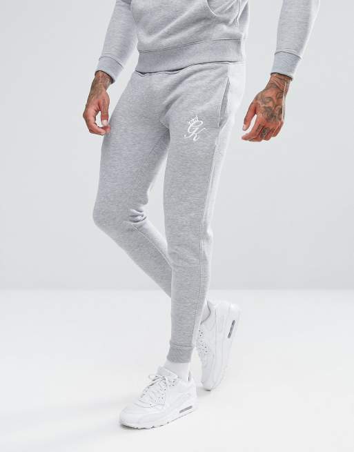 Grey joggers 2024 gym king