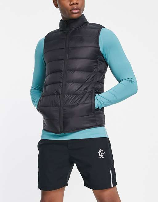 Gym King lightweight gilet in black ASOS