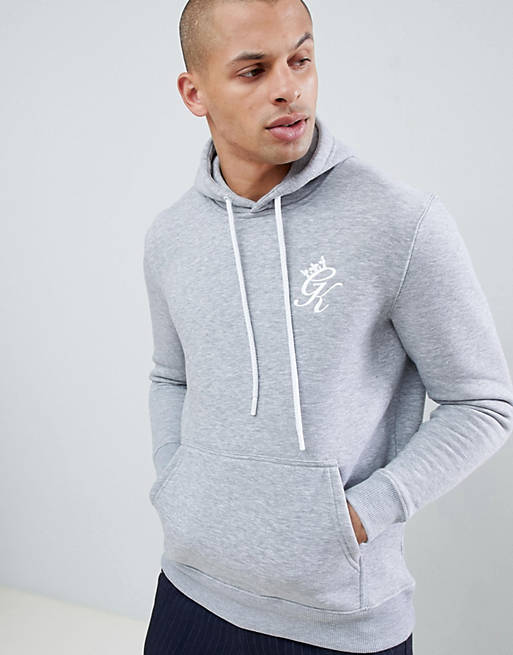 Gym King Muscle Fit Hoodie and Skinny Fit Joggers In Gray | ASOS