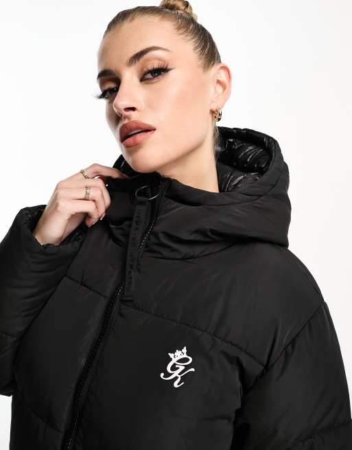 Gym king 2025 puffa jacket black