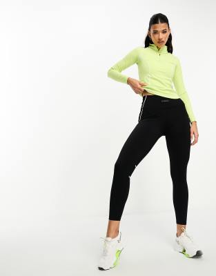 Gym King Motivate contoured leggings in black - ASOS Price Checker