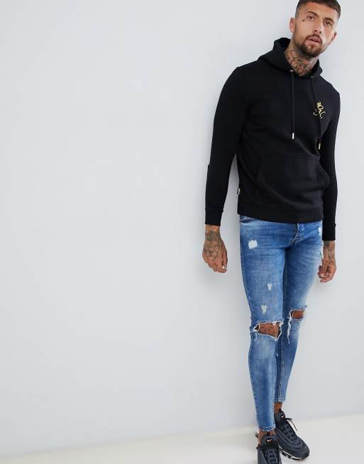 Gym king black discount and gold tracksuit