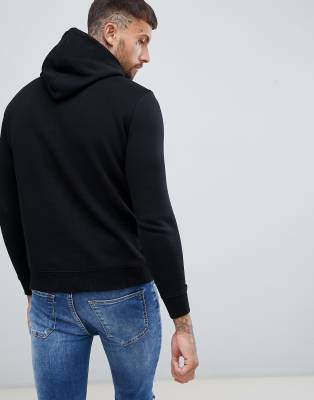 gym king black gold hoodie