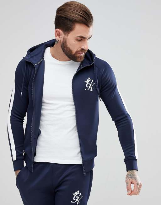 Navy gym king on sale tracksuit