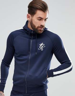 gym king navy hoodie