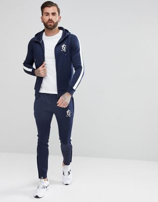 gym king white tracksuit