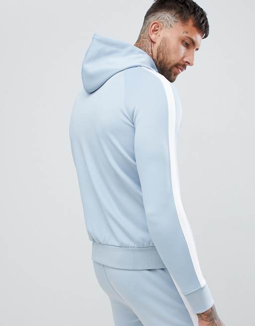 Light blue gym sales king hoodie