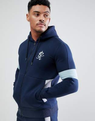 gym king navy hoodie