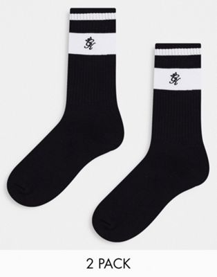 Gym King Ryu socks in black