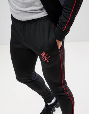 gym king red joggers