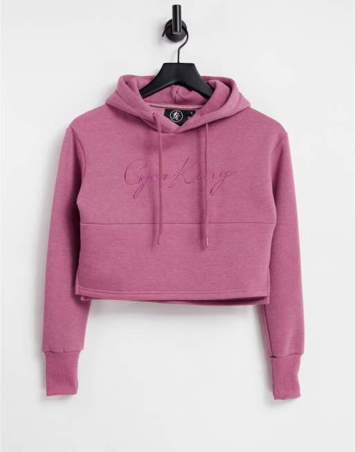 Gym king pink discount hoodie