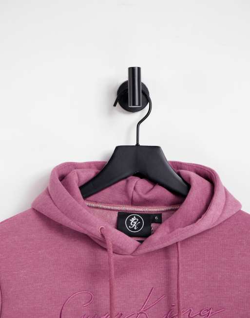 Pink gym cheap king hoodie