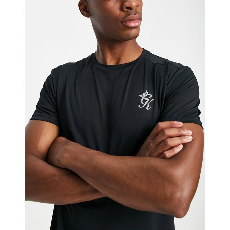 Palestra e allenamento Uomo Gym King - Sport Energy - T-shirt nera