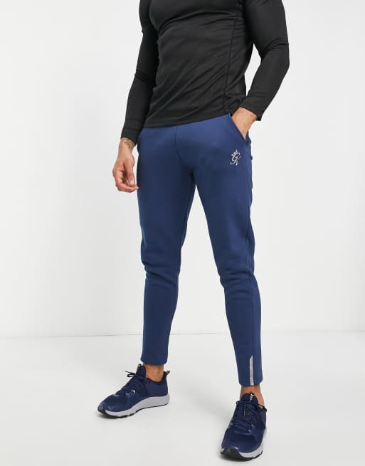 Gym king navy joggers sale