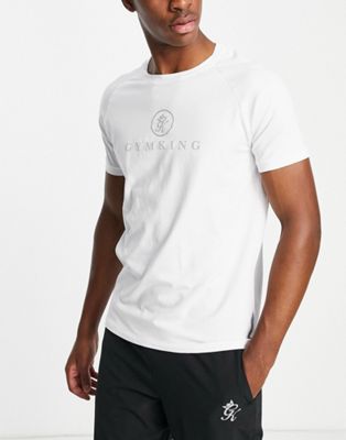 Gym King Sport Pro t-shirt in white