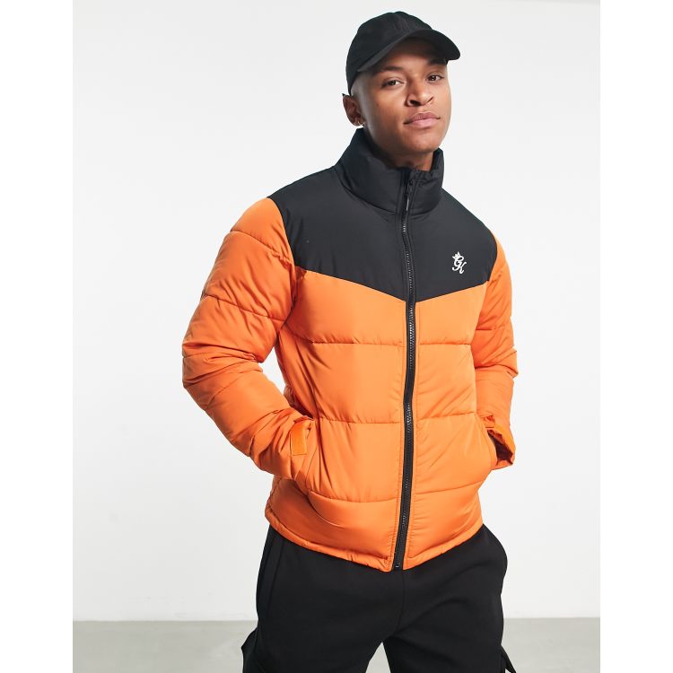 Gym king puffa outlet jacket black