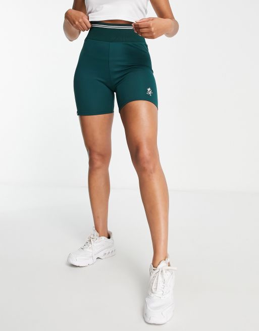 Gym King – Zielone krótkie legginsy