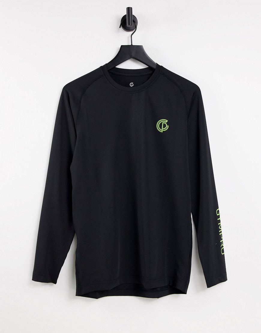 GYM PRO GymPro Apparel active base layer top in black